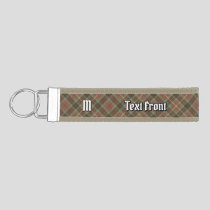 Clan Fraser Hunting Weathered Tartan Wrist Keychain