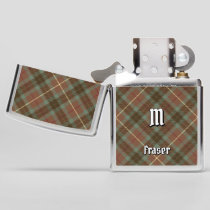 Clan Fraser Hunting Weathered Tartan Zippo Lighter