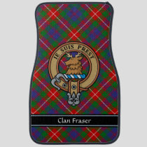 Clan Fraser of Lovat Crest Car Floor Mat