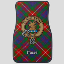 Clan Fraser of Lovat Crest Car Floor Mat
