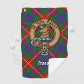 Clan Fraser of Lovat Crest Golf Towel (InSitu)