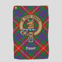 Clan Fraser of Lovat Crest Golf Towel