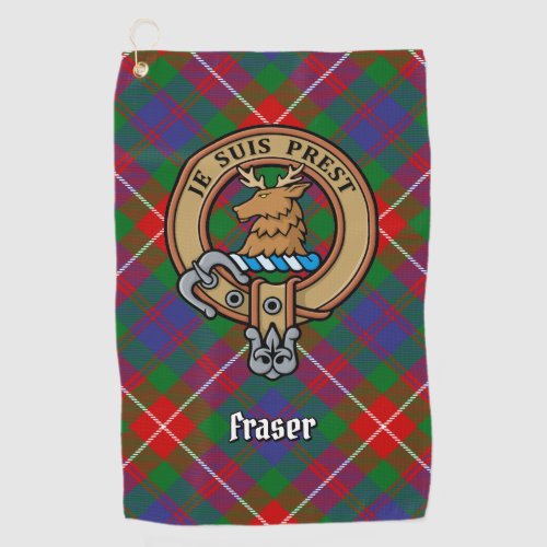 Clan Fraser of Lovat Crest Golf Towel