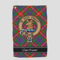Clan Fraser of Lovat Crest Golf Towel