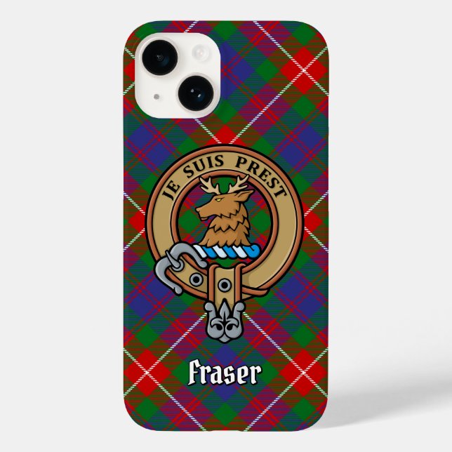 Clan Fraser of Lovat Crest iPhone Case (Back)