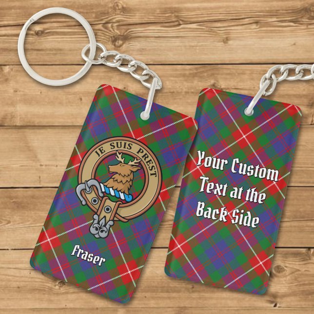 Clan Fraser of Lovat Crest Keychain (Creator Uploaded)