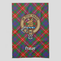 Clan Fraser of Lovat Crest Kitchen Towel