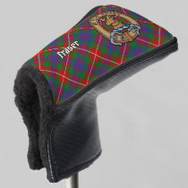 Clan Fraser of Lovat Crest over Tartan Golf Head Cover