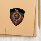 Clan Fraser of Lovat Crest Patch (On Folder)