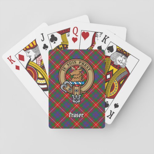 Clan Fraser of Lovat Crest Playing Cards