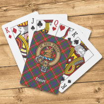 Clan Fraser of Lovat Crest Poker Cards