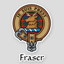 Clan Fraser of Lovat Crest Sticker
