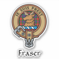 Clan Fraser of Lovat Crest Sticker