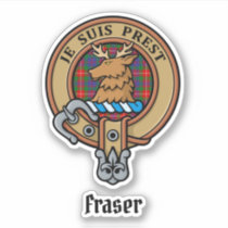 Clan Fraser of Lovat Crest Sticker