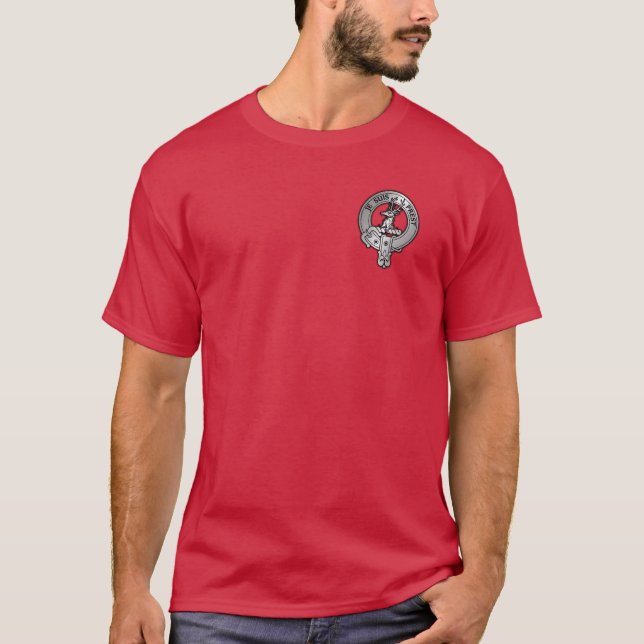 Clan Fraser of Lovat Crest  T-Shirt (Front)