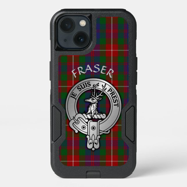 Clan Fraser of Lovat Crest & Tartan Samsung Galaxy (Back)