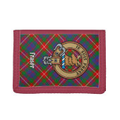 Clan Fraser of Lovat Crest Trifold Wallet (Front)