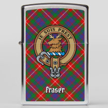 Clan Fraser of Lovat Crest Zippo Lighter