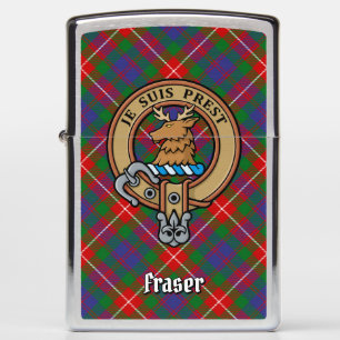 Clan Fraser of Lovat Crest Zippo Lighter