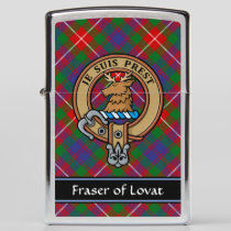 Clan Fraser of Lovat Crest Zippo Lighter