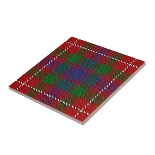 Clan Fraser of Lovat Scottish Expressions Tartan Tile