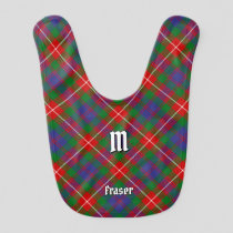 Clan Fraser of Lovat Tartan Baby Bib