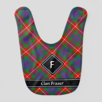 Clan Fraser of Lovat Tartan Baby Bib