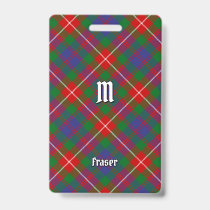 Clan Fraser of Lovat Tartan Badge