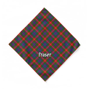 Clan Fraser of Lovat Tartan Bandana