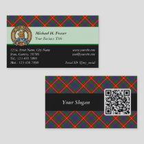 Clan Fraser of Lovat Tartan Business Card