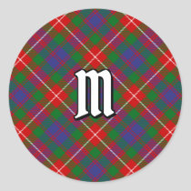 Clan Fraser of Lovat Tartan Classic Round Sticker