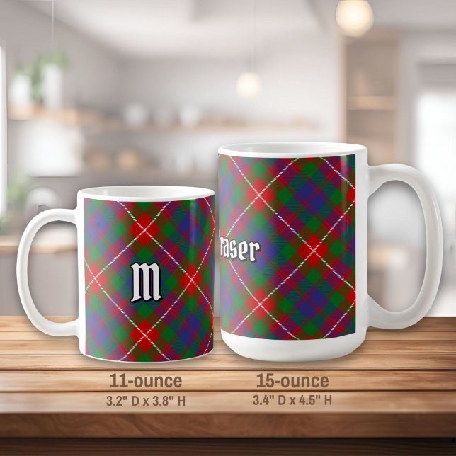 Clan Fraser of Lovat Tartan Coffee Mug (Creator Uploaded)