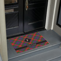 Clan Fraser of Lovat Tartan Doormat
