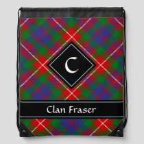 Clan Fraser of Lovat Tartan Drawstring Bag
