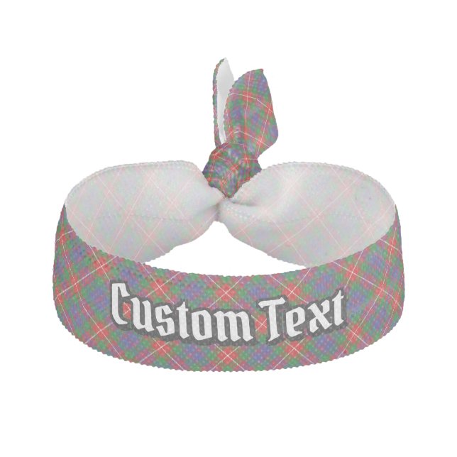 Clan Fraser of Lovat Tartan Elastic Hair Tie (Front)