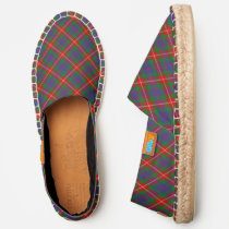 Clan Fraser of Lovat Tartan Espadrilles