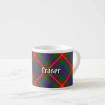 Clan Fraser of Lovat Tartan Espresso Cup