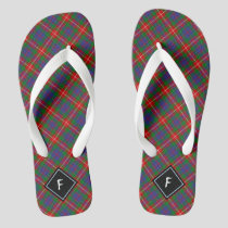 Clan Fraser of Lovat Tartan Flip Flops