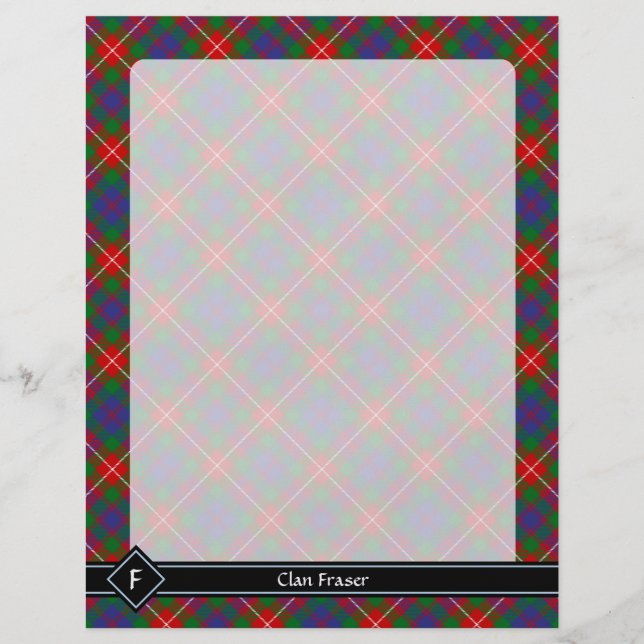 Clan Fraser of Lovat Tartan Flyer (Front)