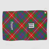 Clan Fraser of Lovat Tartan Golf Towel (Horizontal)