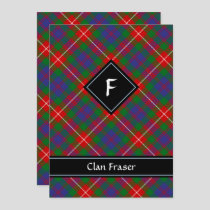 Clan Fraser of Lovat Tartan Invitation