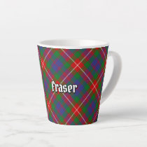 Clan Fraser of Lovat Tartan Latte Mug