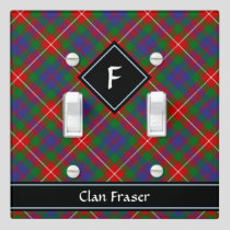 Clan Fraser of Lovat Tartan Light Switch Cover