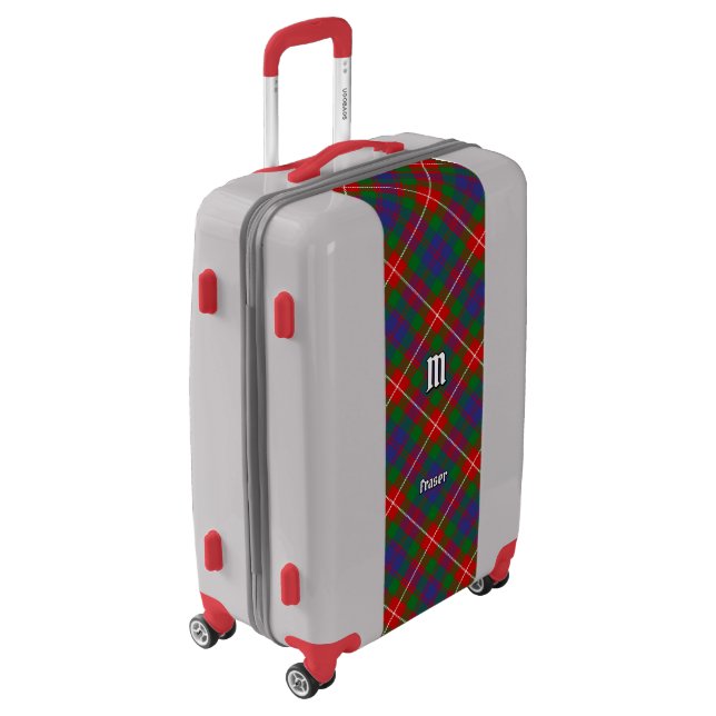 Clan Fraser of Lovat Tartan Luggage (Rotated Left)