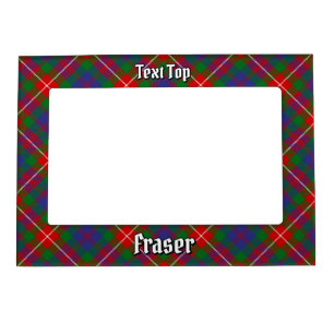 Clan Fraser of Lovat Tartan Magnetic Frame