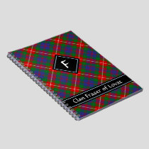 Clan Fraser of Lovat Tartan Notebook