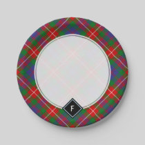 Clan Fraser of Lovat Tartan Paper Plates