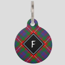 Clan Fraser of Lovat Tartan Pet ID Tag