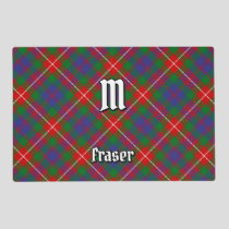 Clan Fraser of Lovat Tartan Placemat