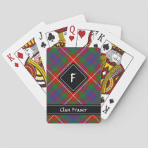 Clan Fraser of Lovat Tartan Playing Cards